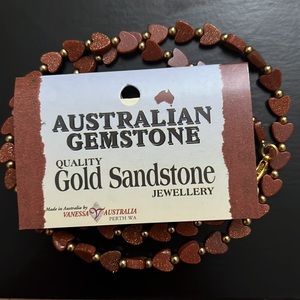 Australian Goldstone necklace